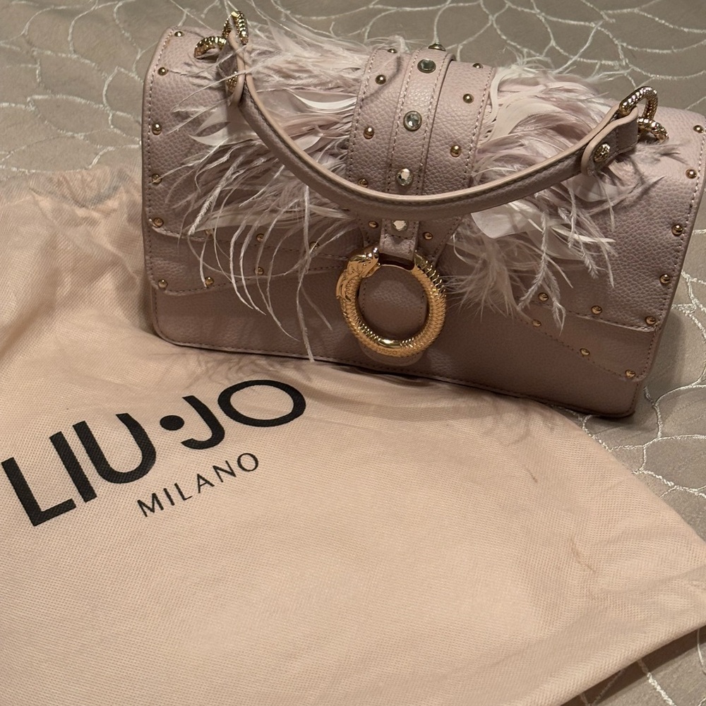 Liu Jo Feather and Stud Handbag
